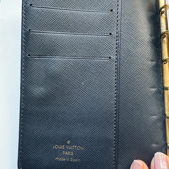 Louis Vuitton Mini Lin Agenda - Blue Monogram - Picture 3 of 5